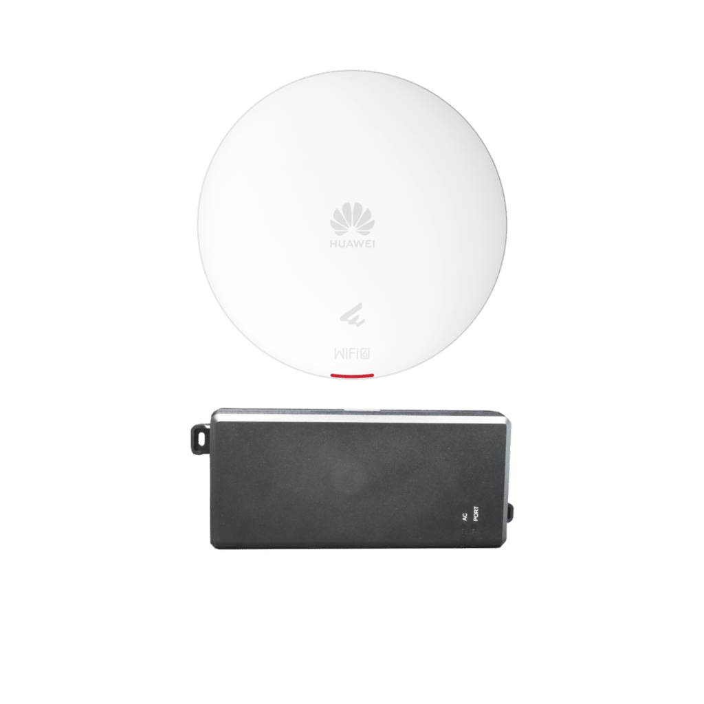 KIT DEMO DE PUNTO DE ACCESO EKIT WI-FI 6 / 1.775 GBPS / DOBLE BANDA / SMART ANTENNA / SEGURIDAD WPA3 / SIN LICENCIAMIENTO / CON INYECTOR POE