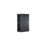 GABINETE FLEXFUSION PARA CENTROS DE DATOS, 45 UR, 800 MM DE ANCHO, 1070 MM DE PROFUNDIDAD, FABRICADO EN ACERO, COLOR NEGRO