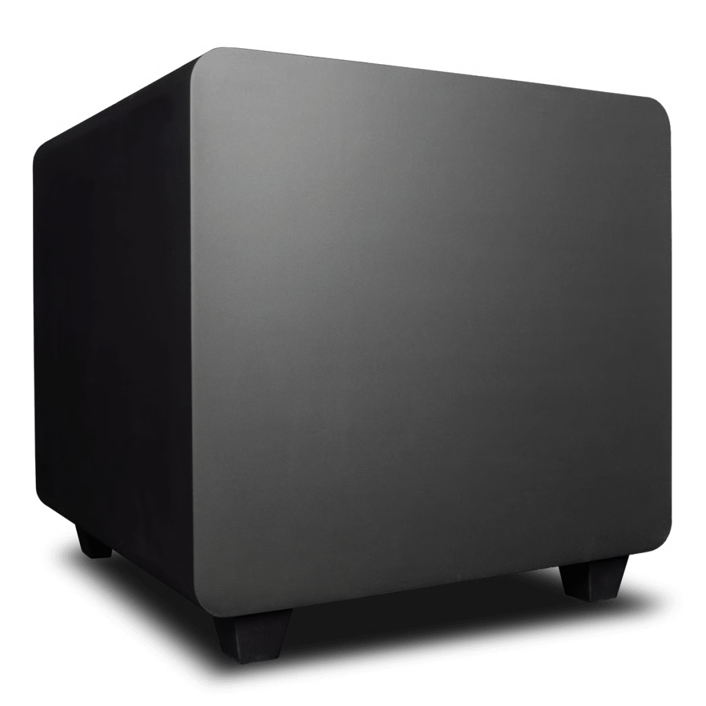 SUBWOOFER ACTIVO DE 12IN | DISEÑO DOWN-FIRING | 500W RMS | RECINTO SELLADO | ACABADO NEGRO