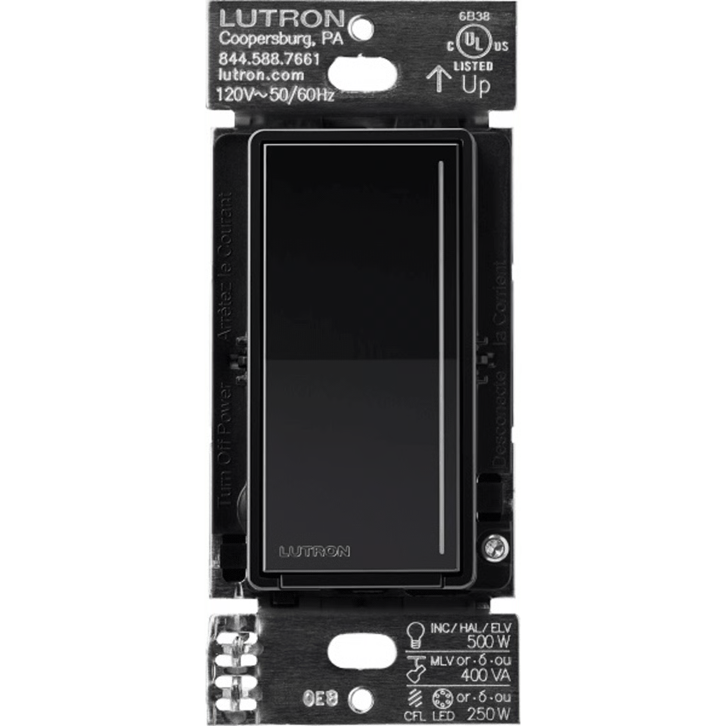 (RADIORA3) ATENUADOR TÁCTIL SUNNATA DIMMER PRO COLOR NEGRO BRILLANTE , REQUIERE CABLE NEUTRO / SOPORTA 250W LED