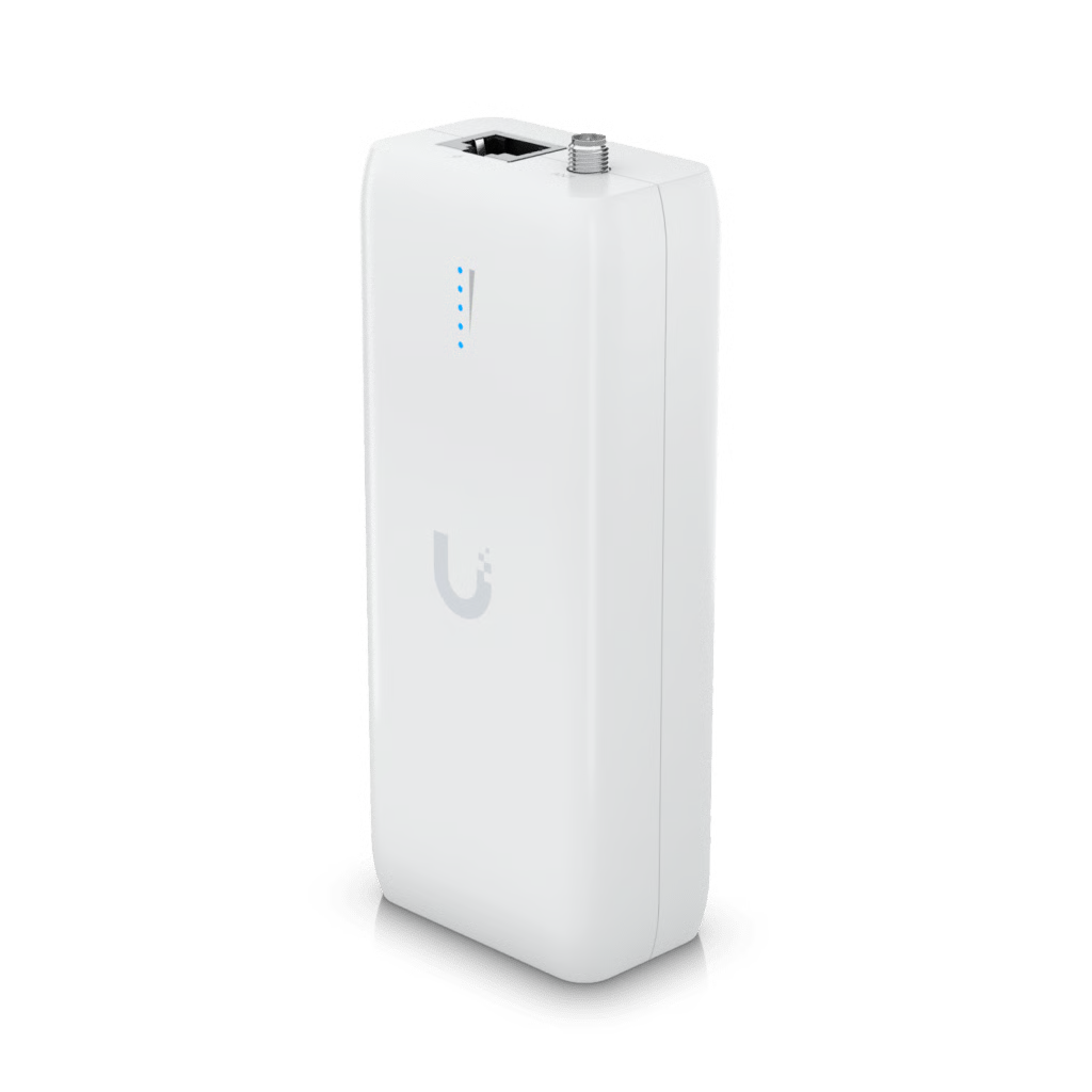 UNIFI DEVICE BRIDGE / INYECTOR POE PARA ALIMENTAR ALGÚN DISPOSITIVO DE RED ETHERNET, SE CONECTA POR WIFI 5 GHZ A UN AP UNIFI, ANTENA INTERNA Y EXTERNA (1 CONECTOR RP-SMA)