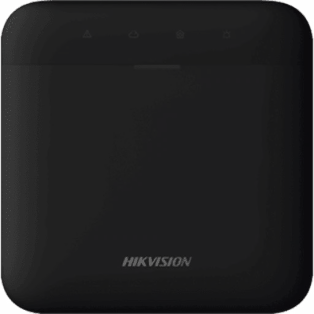 (AX PRO) PANEL DE ALARMA INALÁMBRICO DE HIKVISION / COLOR NEGRO / SOPORTA 48 ZONAS / GSM 3G/4G, WI-FI Y ETHERNET / INCLUYE BATERÍA DE RESPALDO / COMPATIBLE CON LOS ACCESORIOS AX PRO.
