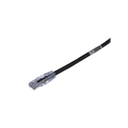 CABLE DE PARCHEO TX6, UTP CAT6, 24 AWG, CM, COLOR NEGRO, 2.13 METROS (7 PIES)