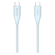 CABLE DE CARGA USB-C A C 1.5 METROS / POTENCIA 240W / VELOCIDAD TRANSFERENCIA 480 MBPS / TECNOLOGÍA GAN (NITRURO DE GALIO) / FAST-CHARGING / MATERIAL SILICONA NO TÓXICA /  CONECTOR ALUMINIO ANODIZADO