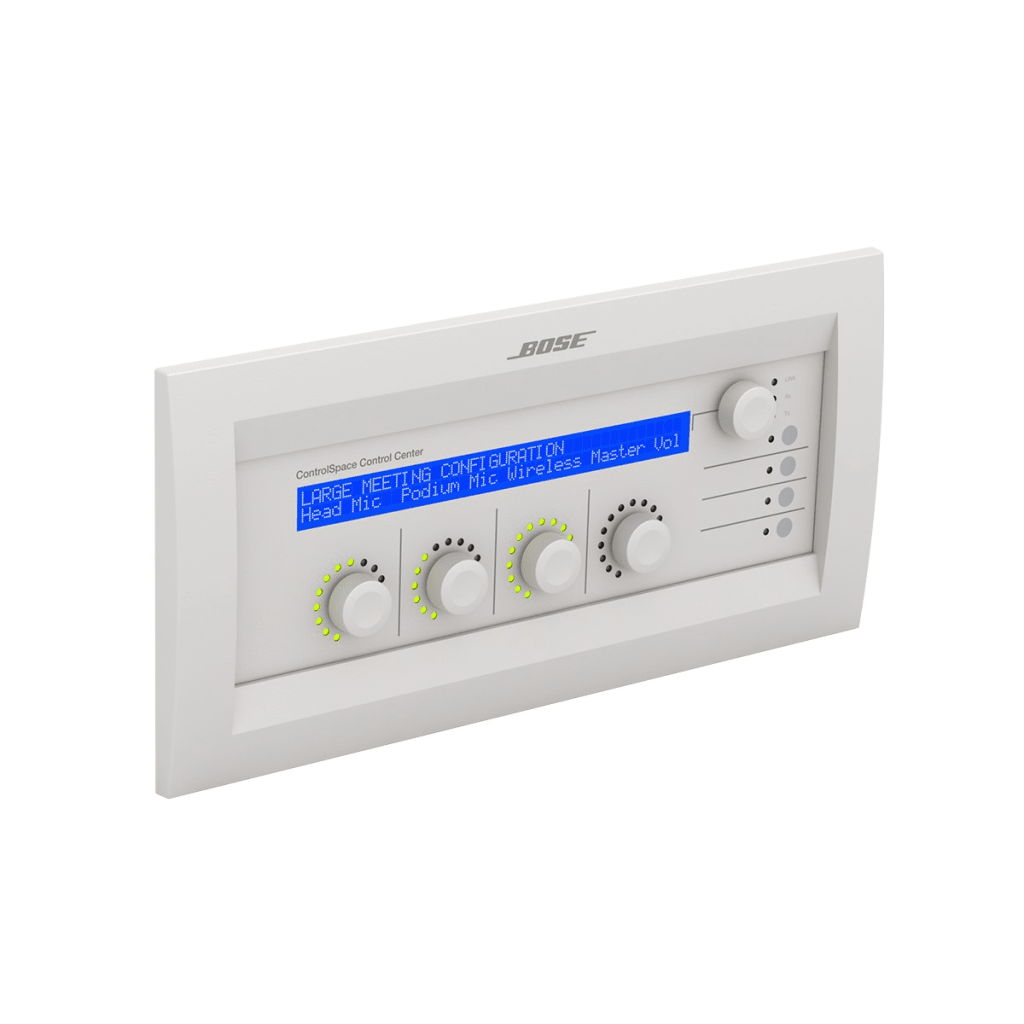 PANEL DE CONTROL DIGITAL | 4 PERILLAS DE VOLUMEN | ASIGNACIÓN | PANTALLA LCD | PARA SERIES CONTROLSPACE Y POWERMATCH-BOSE PROFESSIONAL-Bsai Seguridad & Controles