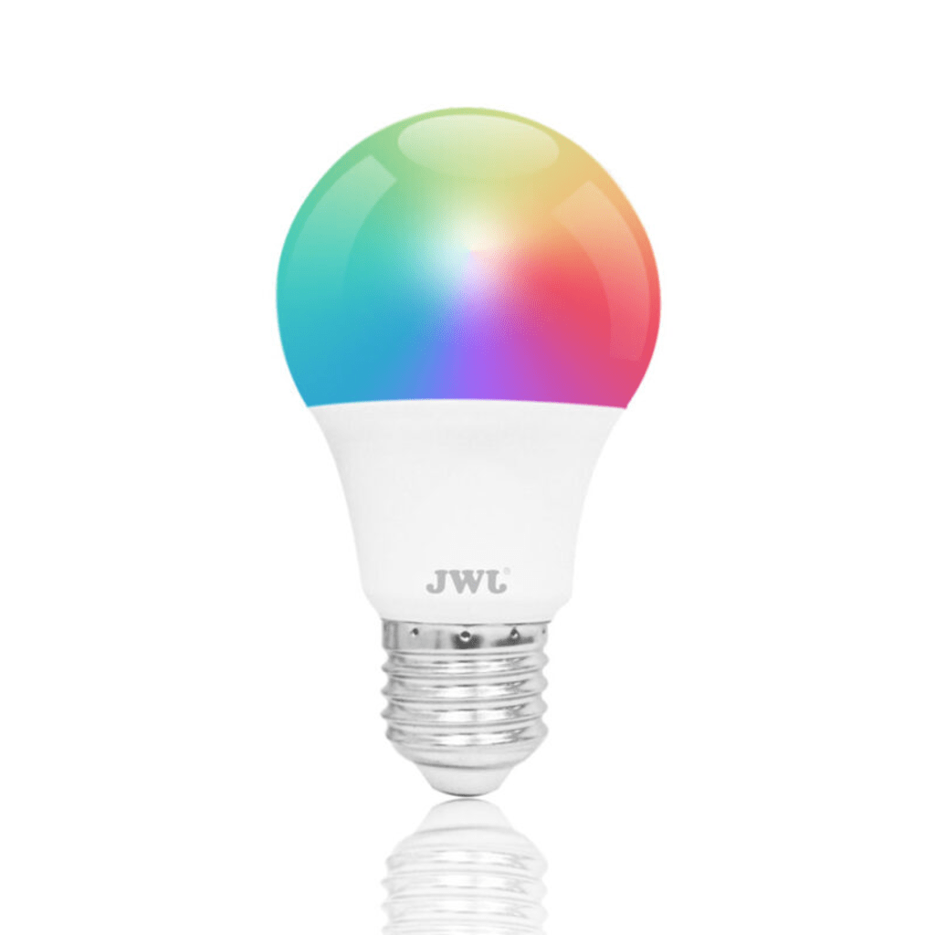 FOCO SMART DIMEABLE / 10W / RGB Y BLANCO / BASE E27 / IP20 / CON CONTROL DESDE APLICACIÓN MÓVIL-Iluminación-JWJ-Bsai Seguridad & Controles