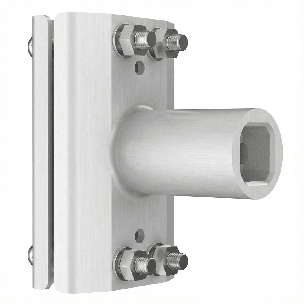 ENGANCHE PARA BRAZOS RECTOS CON ILUMINACIÓN A 24 VDC DE BARRERAS HIKVISION DS-TMG520 SERIES-Acceso Vehicular-HIKVISION-Bsai Seguridad & Controles