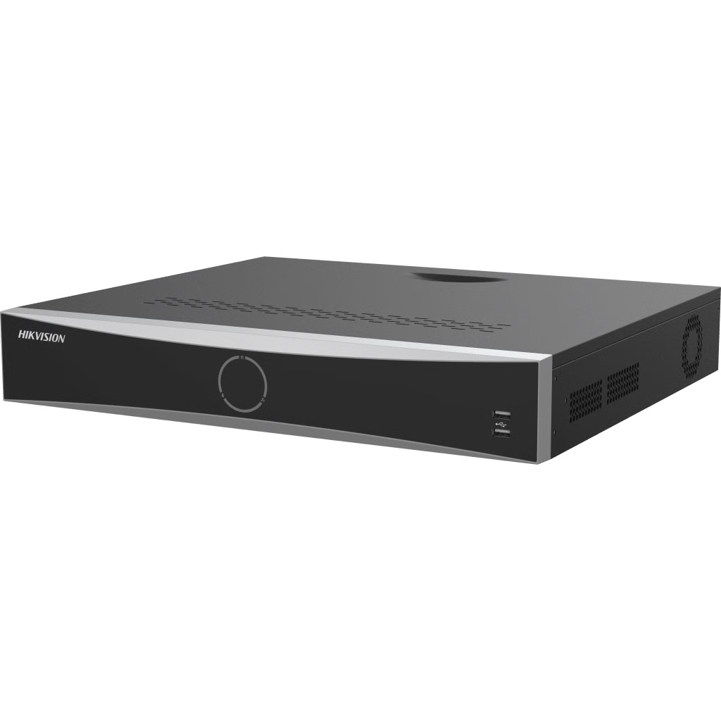 [ACUSEARCH] NVR 12 MEGAPIXEL (4K) / 32 CANALES IP / 16 PUERTOS POE+ / RECONOCIMIENTO FACIAL / ACUSENSE (EVITA FALSAS ALARMAS) / 4 BAHÍAS DE DISCO DURO / SWITCH POE 300 MTS / HDMI EN 4K / ALARMAS I/O