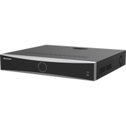 [ACUSEARCH] NVR 12 MEGAPIXEL (4K) / 32 CANALES IP / 16 PUERTOS POE+ / RECONOCIMIENTO FACIAL / ACUSENSE (EVITA FALSAS ALARMAS) / 4 BAHÍAS DE DISCO DURO / SWITCH POE 300 MTS / HDMI EN 4K / ALARMAS I/O