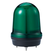 LED CON PATRONES FIJO/INTERMITENTE, ESTROBOSCÓPICO Y SIMULACIÓN ROTATORIO, COLOR VERDE DE 110-220 VCA