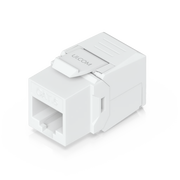 KEYSTONE JACK CAT6 TIPO TOOLLESS PARA TERMINACIÓN SIN HERRAMIENTAS, INSTALACIÓN SNAP-IN EN PATCH PANEL, PAQUETE CON 12 PIEZAS