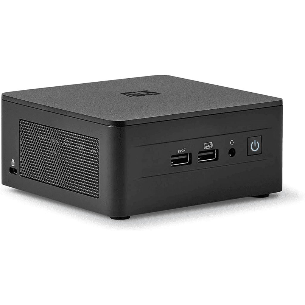 MINI PC ASUS NUC 13 PRO / PROCESADOR INTEL CORE I7-1360P 13ª GEN / 12 CORES 16 THREADS / GRÁFICOS INTEL IRIS XE / 4K QUAD DISPLAY / WI-FI 6E + 2.5GBE / EXPANSIÓN M.2 PCIE GEN4 + SATA / FACTOR FORMA 4X4 ULTRACOMPACTO / OPERACIÓN 2-Servidores / Almacenamiento-ASUS-Bsai Seguridad & Controles