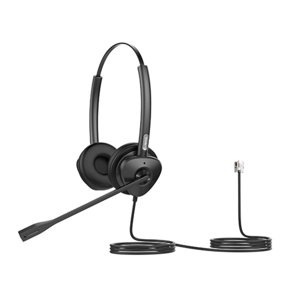 DIADEMA BINAURAL CON AUDIO HD Y BRAZO AJUSTABLE DE 260°, CONEXIÓN RJ9 Y SONIDO DE ALTA DEFINICIÓN-VoIP - Telefonía IP - Videoconferencia-FANVIL-Bsai Seguridad & Controles