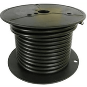 CABLE PARA BATERÍA MARINA COBRA 6 AWG / 100 PIES / CUBIERTA PVC RETARDANTE DE LLAMA / COBRE ESTAÑADO CLASE K / 600V / TEMPERATURA 105°C SECO Y 75°C HÚMEDO / CUMPLE UL 1426, UL BC-5W2 Y ABYC