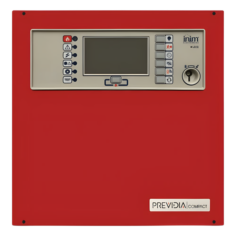 CENTRAL DE DETECCIÓN DE INCENDIO PREVIDIA COMPACT | DIRECCIONABLE 1 LAZO HASTA 64 PUNTOS | PANTALLA TÁCTIL | INIM CLOUD FIRE INTEGRADO | EN 54-2/4/21 | UL