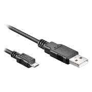 CABLE NEXMOSPHERE NANO / USB-A A MICRO USB / SPLIT 2.5 MM DC / 1.2 M (3.9 FT) / NEGRO / COMUNICACIÓN Y ALIMENTACIÓN