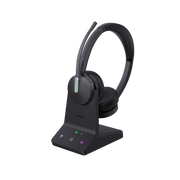 DIADEMA INALÁMBRICA YEALINK WH64 DECT Y BLUETOOTH CON CAPACIDAD DE HASTA 32 HORAS DE CONVERSACIÓN