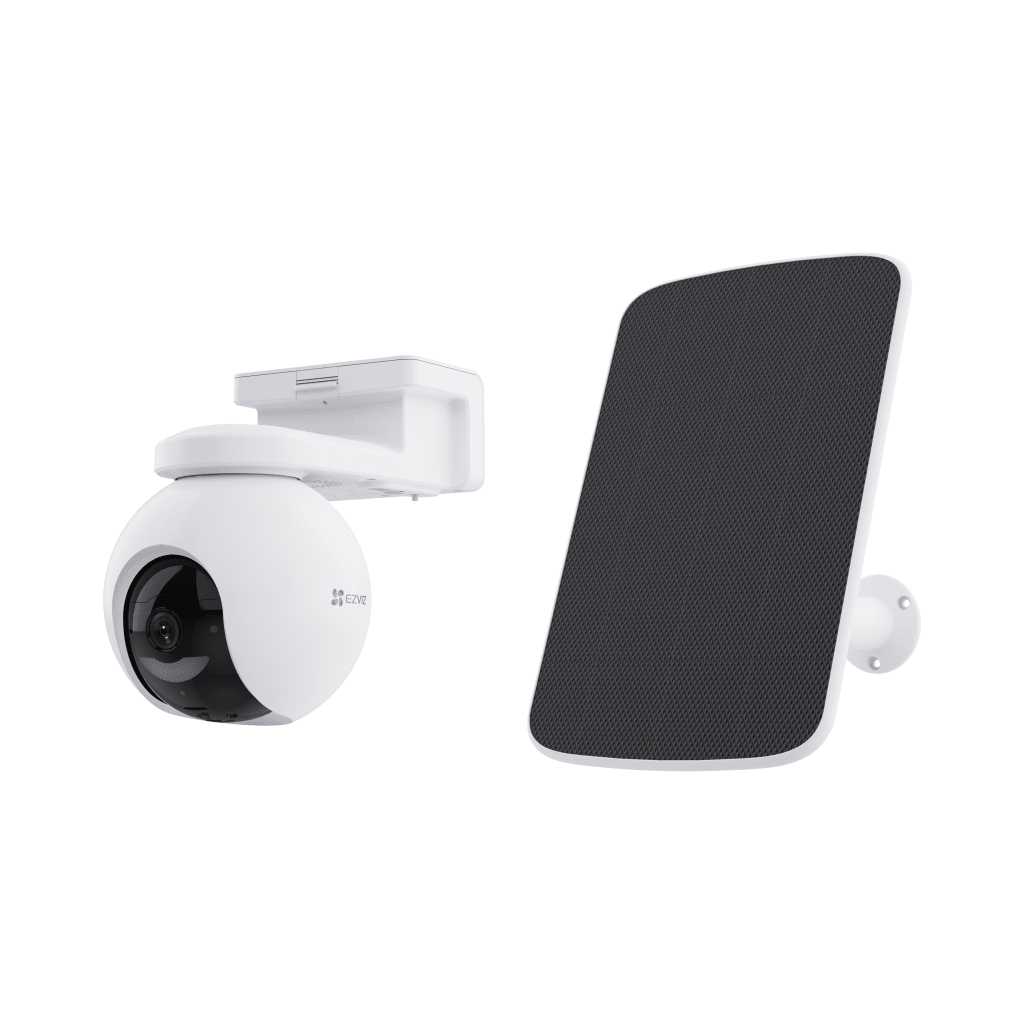 KIT DE CAMARA PT 4G / BATERÍA RECARGABLE / INCLUYE 1 PIEZA DE CS-EB8-4G Y 1 PIEZA DE CS-CMT-SOLARPANEL-E-Kits- Sistemas Completos-EZVIZ-Bsai Seguridad & Controles
