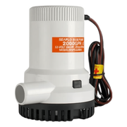 BOMBA SUMERGIBLE INDUSTRIAL / OPERACIÓN POR INTERRUPTOR O FLOTADOR / CAPACIDAD DE FUNCIONAMIENTO EN SECO / EJE DE ACERO INOXIDABLE / PROTECCIÓN ANTI-AIRE / SELLOS HERMÉTICOS A LA HUMEDAD / CABLEADO MARINO BLOQUEADO / CUMPLE CE, ROHS,