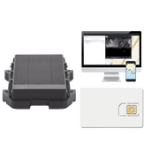 KIT LOCALIZADOR 4G CON CARGA SOLAR / SEMIAUTÓNOMO / RASTREO DE CONTENEDORES / CAJAS DE TRÁILER / ALARMA DE SABOTAJE AUDIBLE / INCLUYE LICENCIA VITALICIA EPCOMGPSCODE Y SIM DE DATOS SIM500MB2Y