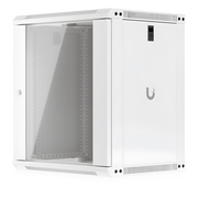 UACC RACK CABINET 12U (550 X 450 MM) - GABINETE CERRADO PARA MONTAJE EN PARED CON PUERTA DE VIDRIO TEMPLADO, TOTALMENTE ENSAMBLADO CON VENTILADORES INTEGRADOS Y PANELES REMOVIBLES