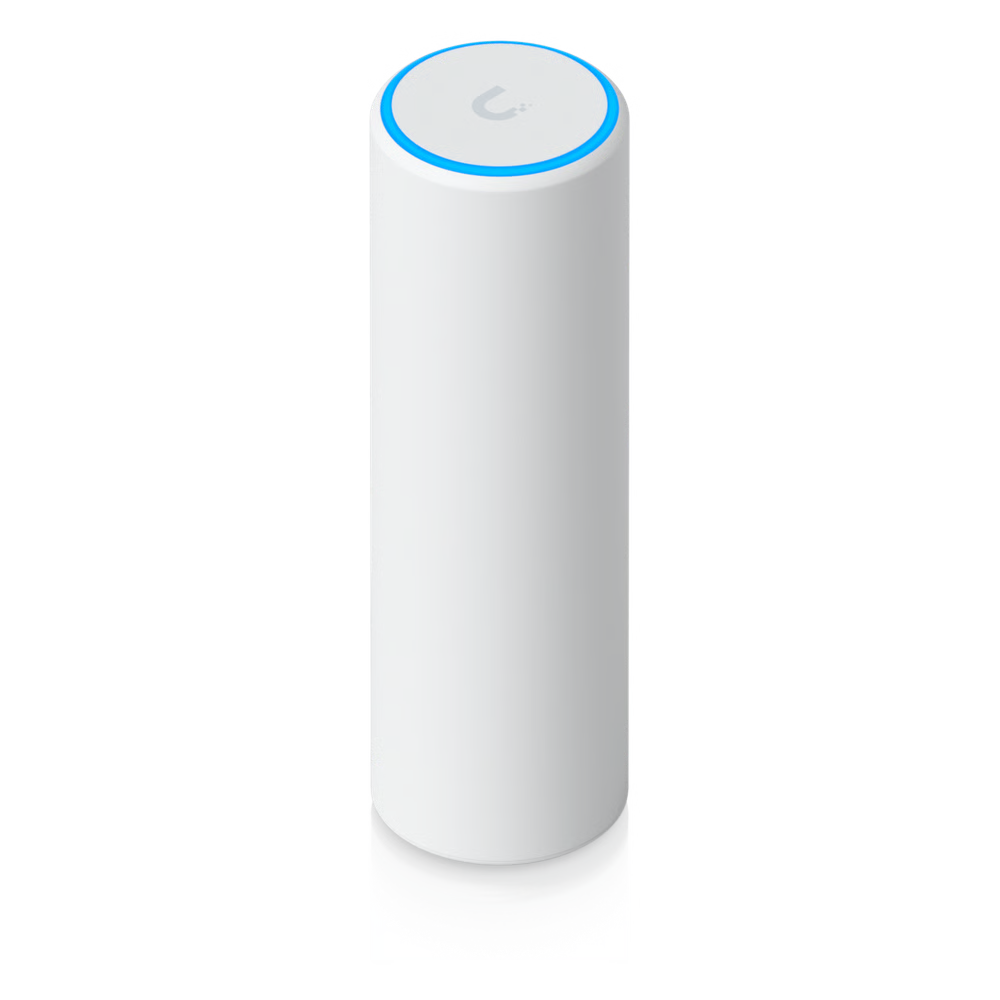 U7-MESH - PUNTO DE ACCESO WIFI 7 PARA INTERIOR Y EXTERIOR MESH, UPLINK 2.5 GBE, COBERTURA DE HASTA 140 M² Y CAPACIDAD PARA 200+ CLIENTES, MONTAJE EN PARED, POSTE O ESCRITORIO