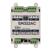 MÓDULO DE CONTROL | 2 ENTRADAS SUPERVISADAS | 2 SALIDAS DE RELÉ 230 VCA | TECNOLOGÍA LOOPMAP | AUTODIRECCIONAMIENTO  | AISLADOR DE CORTOCIRCUITO INCLUIDO