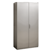 GABINETE DE ACERO INOXIDABLE IP55 (1000 X 2200 X 400 MM) CON PLACA INTERNA GALVANIZADA.