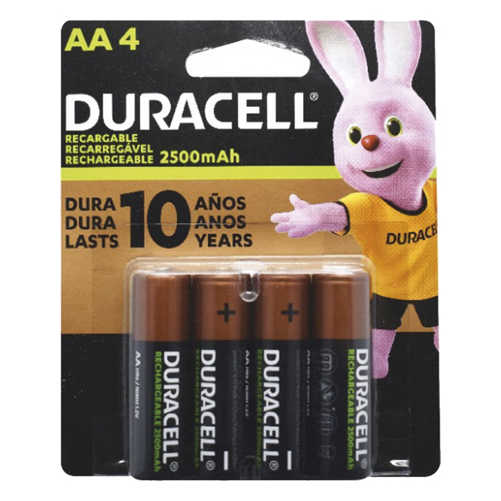 BATERÍA ALCALINA AA / DURACELL / 1.5 A NO RECARGABLE