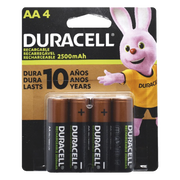 BATERÍA ALCALINA AA / DURACELL / 1.5 A NO RECARGABLE