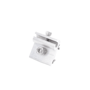 CONECTOR PARA CONEXIÓN A TIERRA FÍSICA DE MONTAJES DE PANELES SOLARES CON RIEL 5 Y 8
