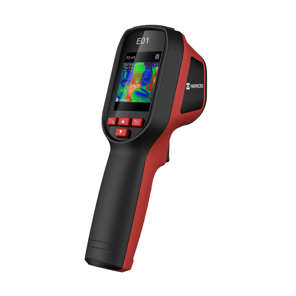 HM-E01 - CÁMARA TERMOGRÁFICA PORTÁTIL 96 X 96 PIXELES / CONECTOR TIPO USB - C / LENTE 1.5 MM / IP54 / RANGO DE MEDICIÓN DE -20°C A 400°C-Cámaras IP y NVRs-HIKMICRO-Bsai Seguridad & Controles