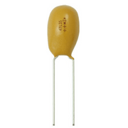 CAPACITOR DE TANTALIO DE 2200NF , EMPLOMADO SÓLIDO DE 25 VCC