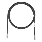 CABLE DE PARCHEO TX6, UTP CAT6, DIAMETRO REDUCIDO (28AWG), COLOR NEGRO, 1.83 METROS (6 PIES)