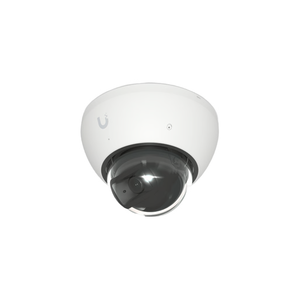 CÁMARA UNIFI PROTECT AI DOME BLANCA /  PARA INTERIOR O EXTERIOR / 4K (8MPX), ÁNGULO 109.9° / VISIÓN NOCTURNA IR HASTA 40M / DETECCIONES INTELIGENTES DE ROSTROS Y PLACAS / AUDIO BIDIRECCIONAL / PROTECCIÓN IP66 / ANTIVAND&AMP
