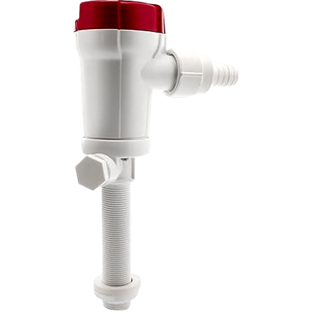 BOMBA LIVEWELL 605FC 12V DC / 1100 GPH (GALONES POR HORA) / CONEXIÓN STRAIGHT SEACOCK / DOBLE PUERTO DE ENTRADA / PROTECCIÓN ANTI-AIRE / CARTUCHO MOTOR EXTRAÍBLE