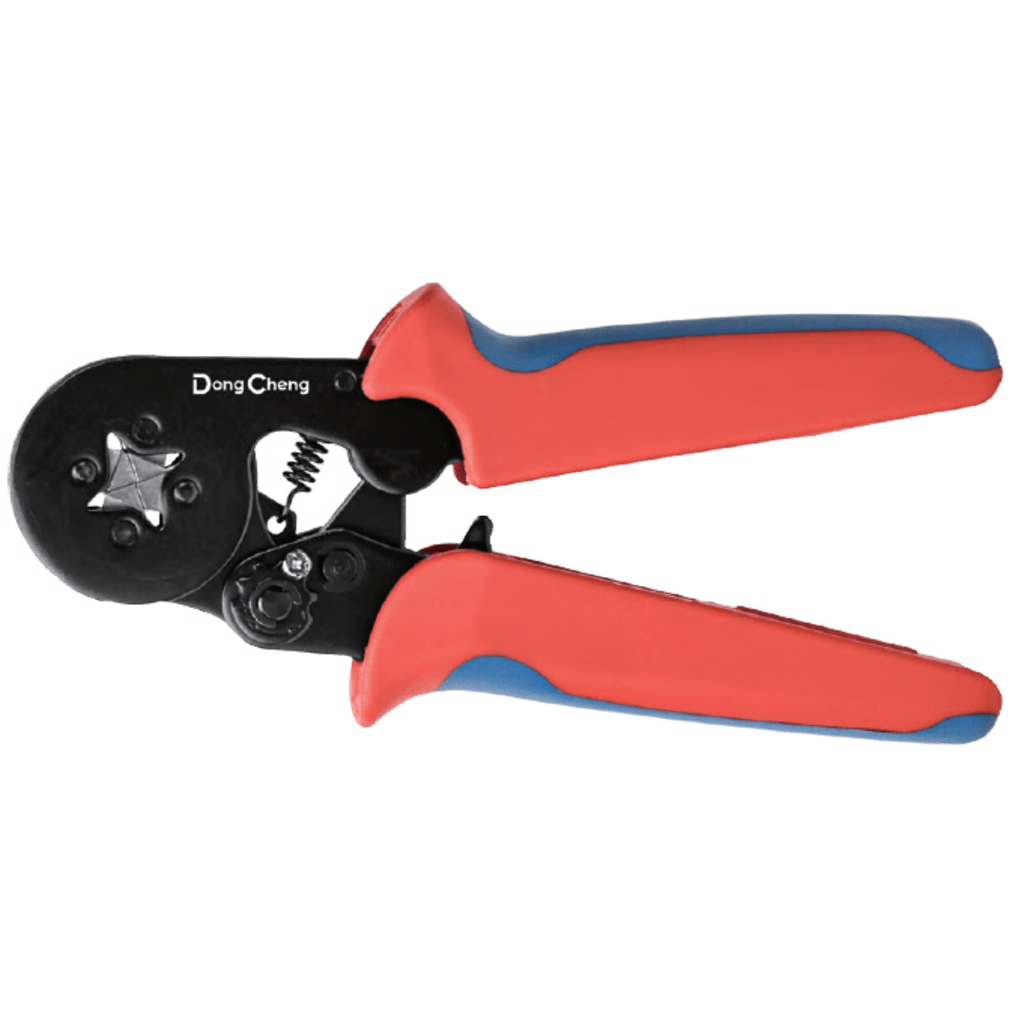 PINZA DE 6" PARA PONCHAR / PRENSAR CONECTORES DE CASQUILLO O FERRULES 26-8 AWG.