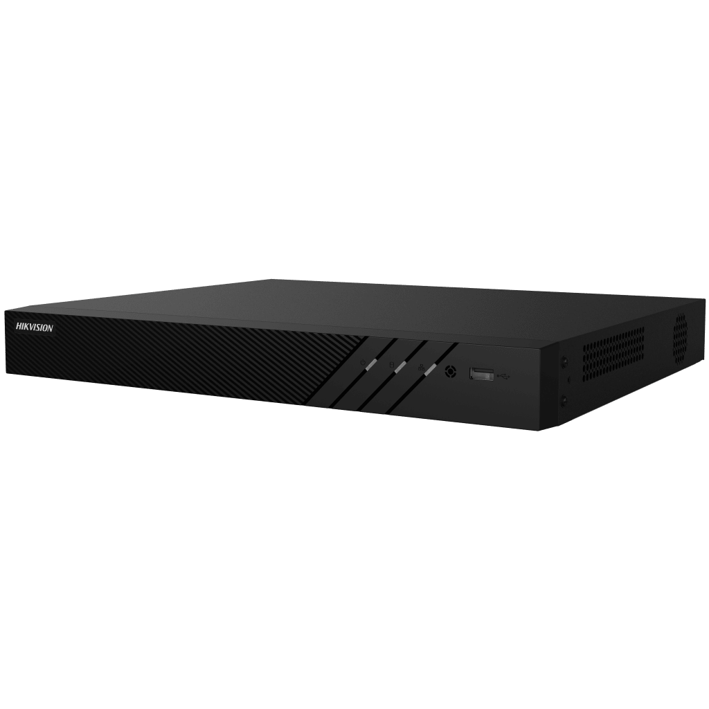 NVR 8 MEGAPIXEL (4K) (COMPATIBLE CON CÁMARAS ACUSENSE) / 16 CANALES IP / 16 PUERTOS POE+ / 2 BAHÍAS DE DISCO DURO / SALIDA DE VÍDEO EN 4K / 300 METROS POE MODO EXTENDIDO-Cámaras IP y NVRs-HIKVISION-Bsai Seguridad & Controles