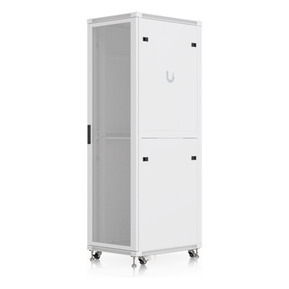 UACC RACK CABINET 42U (600 × 800 MM) – GABINETE DE PISO TOTALMENTE ENSAMBLADO CON VENTILADORES INTEGRADOS, PANELES REMOVIBLES, RUEDAS CON SEGURO Y PUERTA FRONTAL PERFORADA PARA ÓPTIMO FLUJO DE AIRE