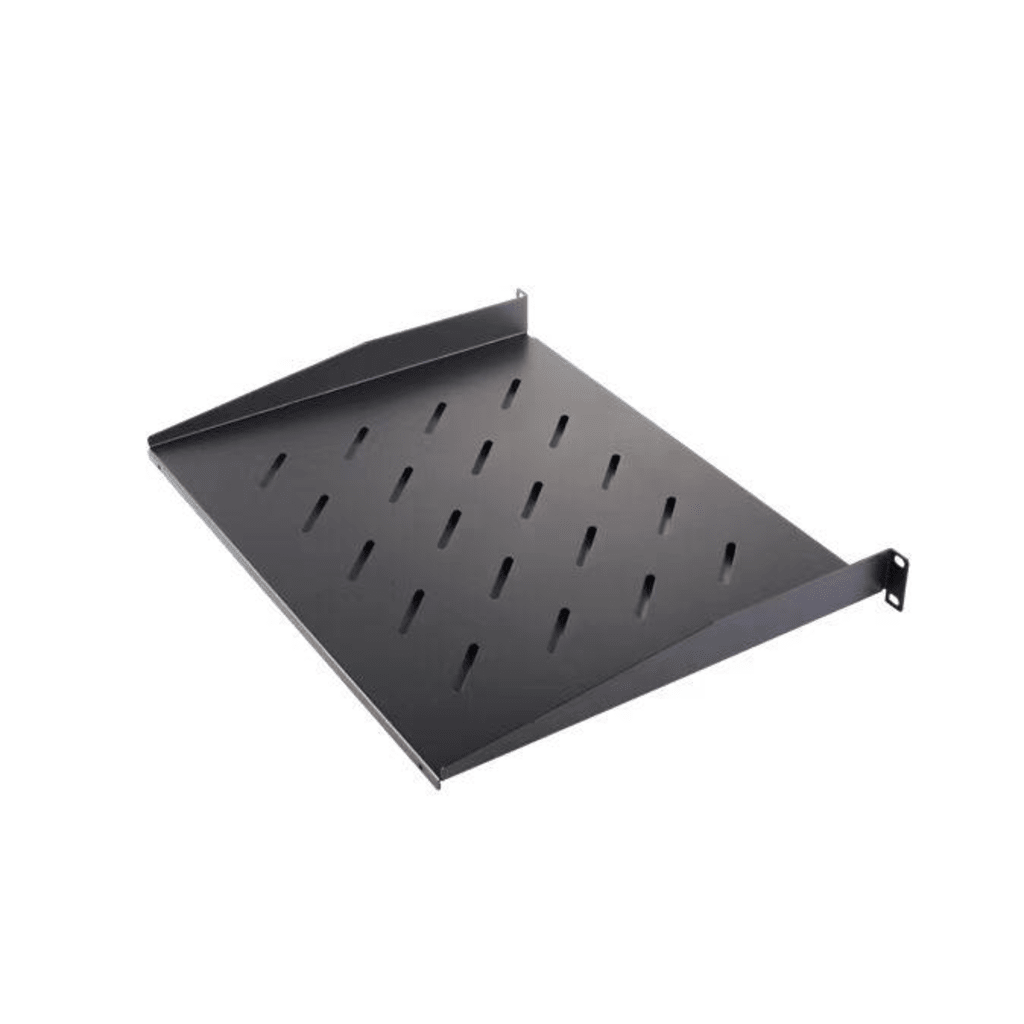 CHAROLA PARA SOPORTAR EQUIPOS EN RACK DE 19" / PROFUNDIDAD DE 34 CM / COLOR NEGRO / 1 U RACK-Energía-HIKVISION-Bsai Seguridad & Controles