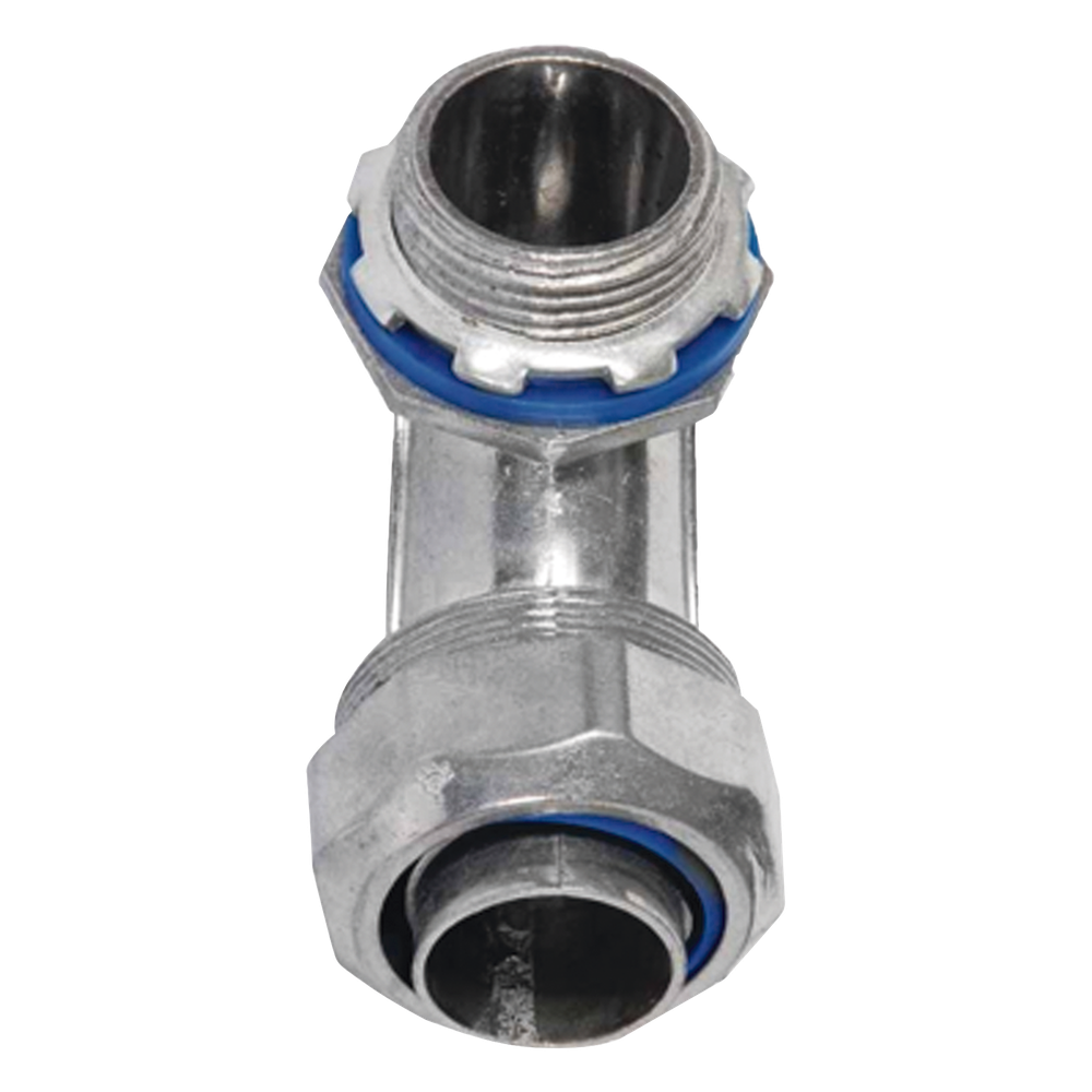 ANCLO ANC-HLC112 - CONECTOR CURVO PARA TUBO LIQUIDTIGHT / 1 1/2" (38 MM) / ACABADO BRUÑIDO / NEMA FB-1 / UL 514B