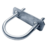 ABRAZADERA ROSCADA TIPO U 120 LIGERA DE 19 MM (3/4 IN) / CUERDA DE 1/4".