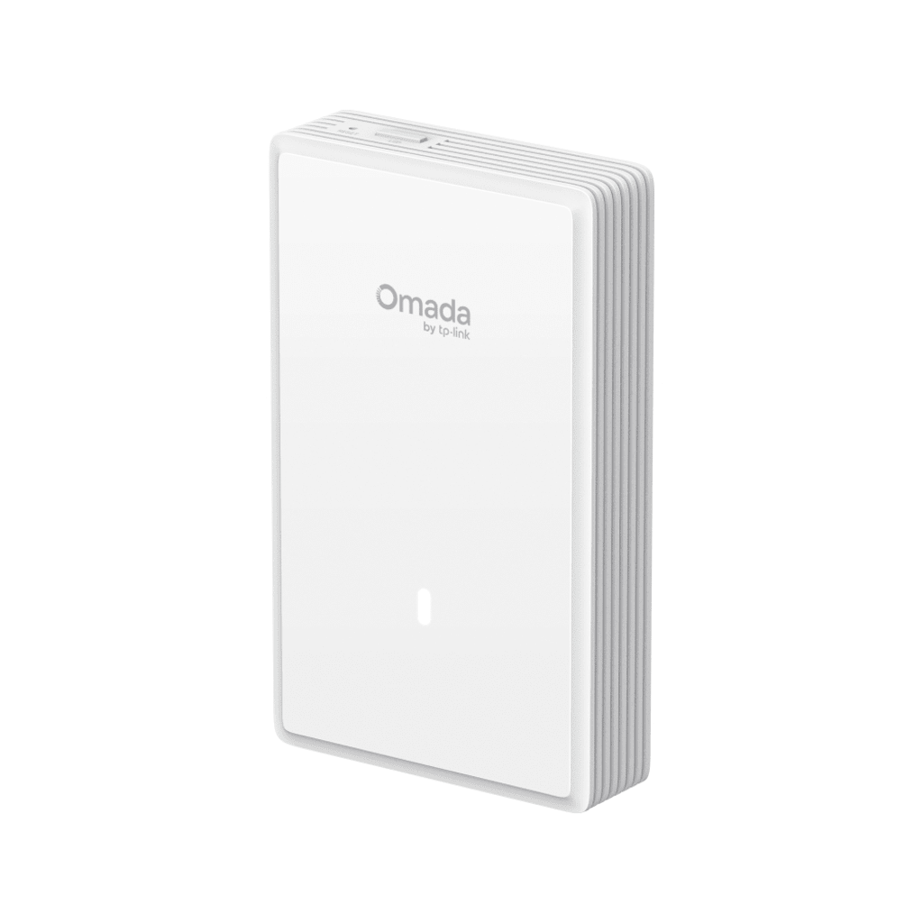 PUNTO DE ACCESO OMADA / WI-FI 7 BE5000 MU-MIMO 2X2 / 1 PUERTO 2.5 GBPS / 1 PUERTO 2.5 GBPS POE PASS-THROUGH / 2 PUERTOS 2.5 GBPS / MESH OMADA / OPERACIONES MULTIENCALE (MLO) / CONFIGURACIÓN POR CONTROLADOR O STAND-ALONE / PARA MONTAJE PARED / ALIME