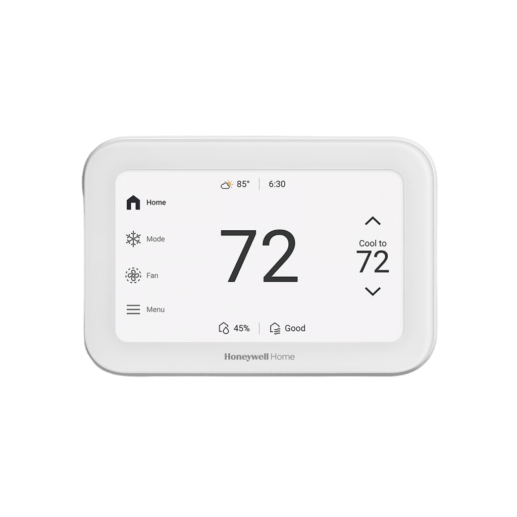 TERMOSTATO INTELIGENTE ELITEPRO S1200 / 5 PULGADAS PANTALLA TÁCTIL / CONTROL IAQ CALIDAD DE AIRE / 4H-2C HEAT PUMP / WIFI-BLUETOOTH-MATTER / VIDEO DOORBELL STREAMING / ENERGY STAR