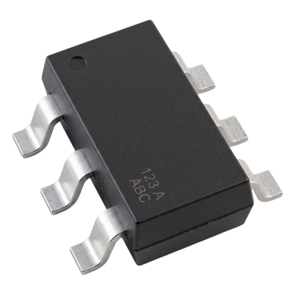 IC DE 6 TERMINALES / CONMUTADOR UNIPOLAR DE DOS POSICIONES / 10 KHZ Y 3 GHZ /
