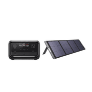 KIT DE PANEL SOLAR Y ESTACIÓN DE BATERÍA PORTÁTIL