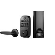 CERRADURA INTELIGENTE WIFI / ESCÁNER DE HUELLAS DACTILARES / TECLADO NUMÉRICO / CONTROL POR APP / 8 BATERÍAS AA / BLOQUEO MANUAL Y AUTOMÁTICO / COMPATIBLE CON PUERTAS 35-55 MM