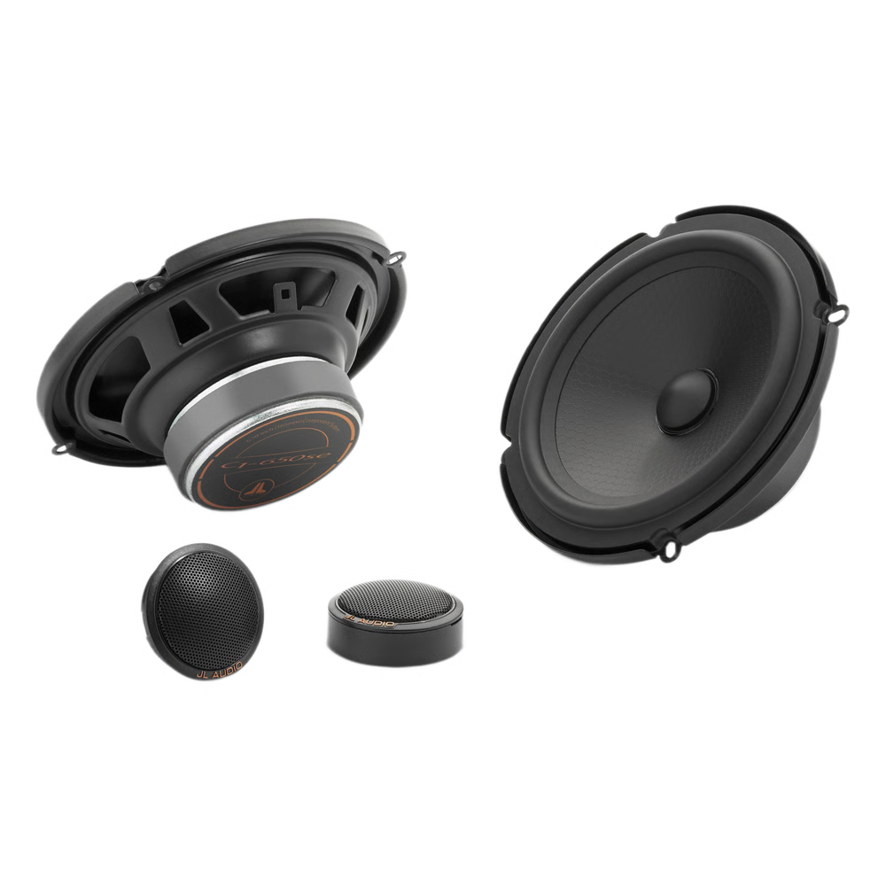 COMPONENTES DE AUDIO AUTOMOTRIZ / 6.5 PULGADAS / 2 VÍAS / 50 W RMS / 4 Ω / TWEETER ALUMINIO 25 MM / REJILLAS INCLUIDAS [10-03192-00]