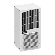 AIRE ACONDICIONADO COMPACTO PARA EXTERIOR, USO EN GABINETES DE TELECOMUNICACIONES DE GRADO INDUSTRIAL, FRÍO T20, 2000 BTU, 115 VCA, DE ACERO, COLOR NEGRO-Climatización / Refrigeración-HOFFMAN-Bsai Seguridad & Controles