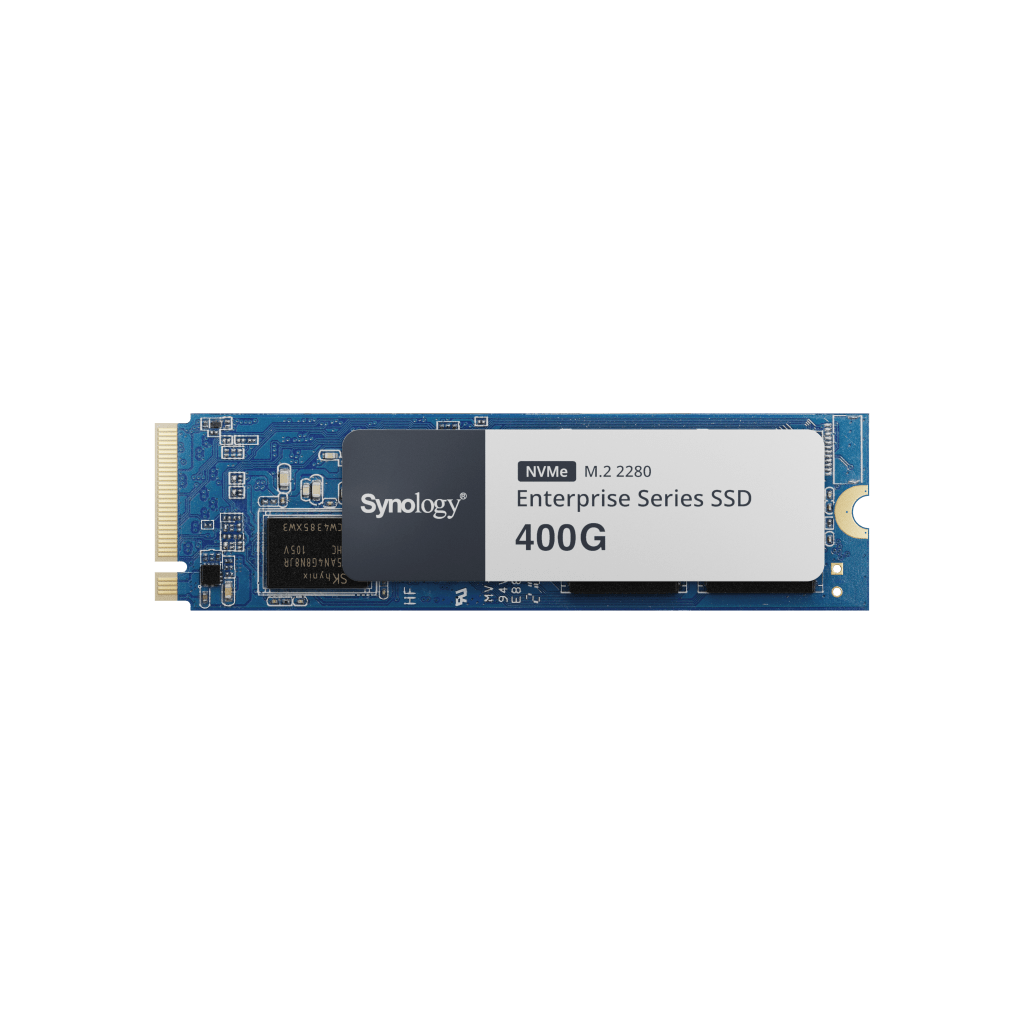 SSD 400 GB NVME M.2 SERIE ENTERPRISE | SSD 400 GB | ALTO RENDIMIENTO HASTA 660000 IOPS LECTURA | RESISTENCIA HASTA 2900 TBW | PROTECCIÓN DE DATOS INTEGRAL | ANÁLISIS DE VIDA ÚTIL | DISEÑADA PARA SISTEMAS SYNOLOGY.-Servidores / Almacenamiento-SYNOLOGY-Bsai Seguridad & Controles